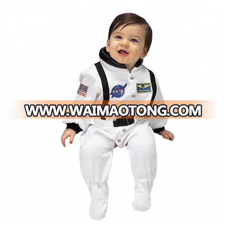 Fancy halloween carnival career astronaut uniform costume